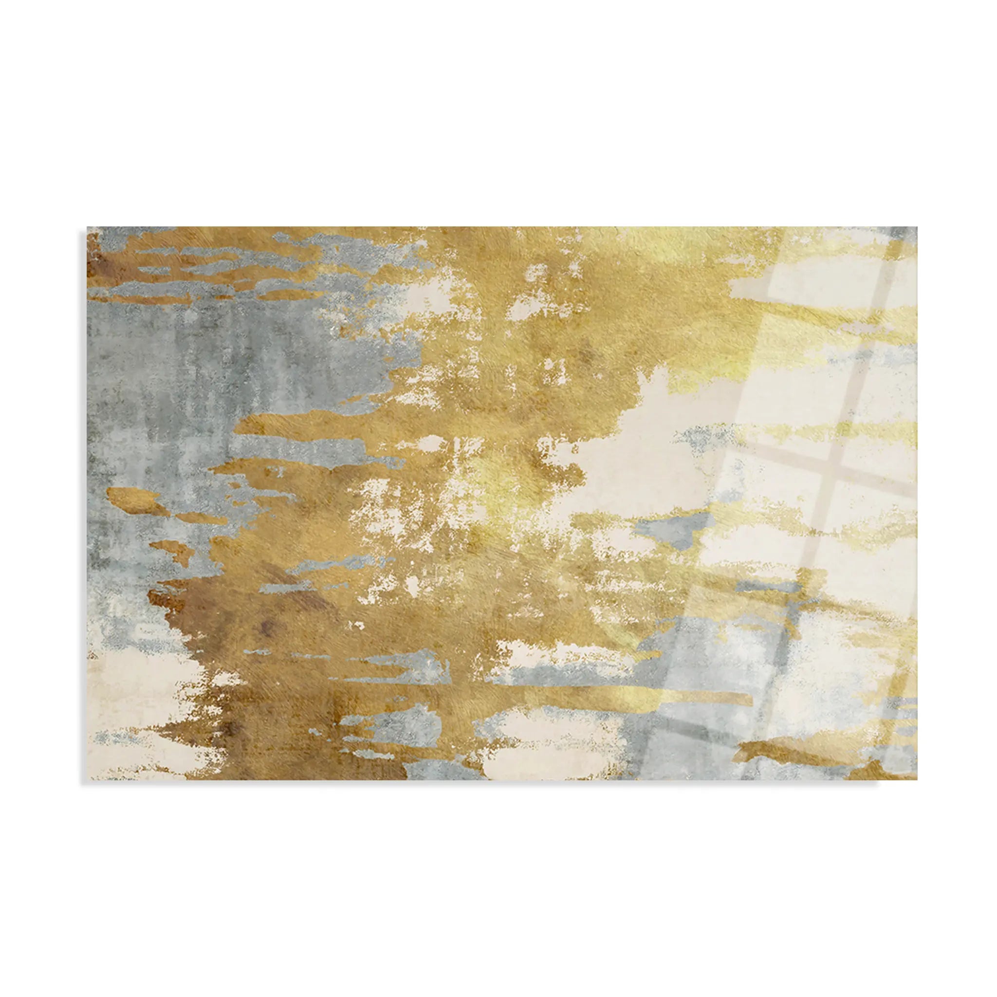 Abstract Glass Wall Art GAD208-A 90 x 60 cm