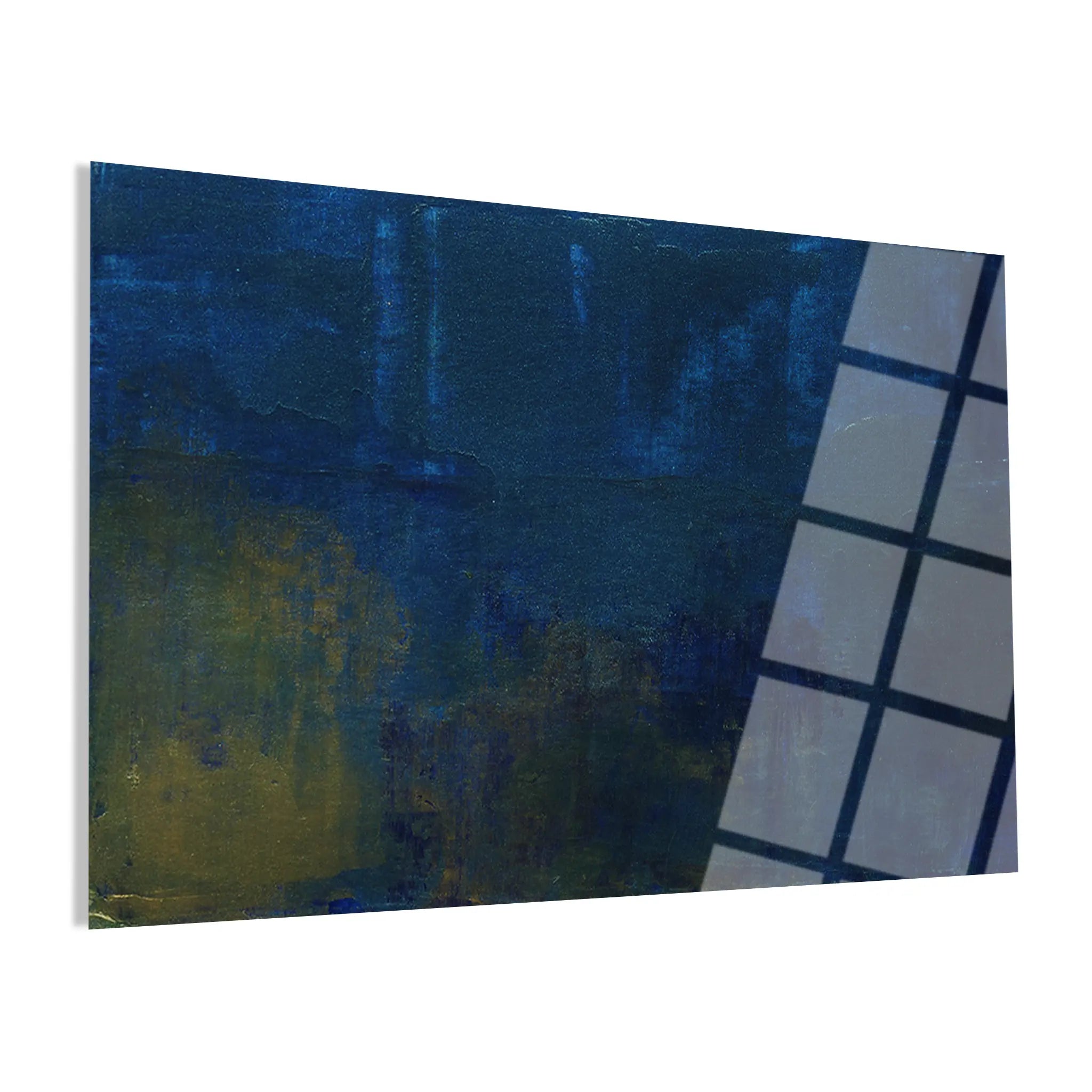 Abstract Glass Wall Art GAD209-A 90 x 60 cm