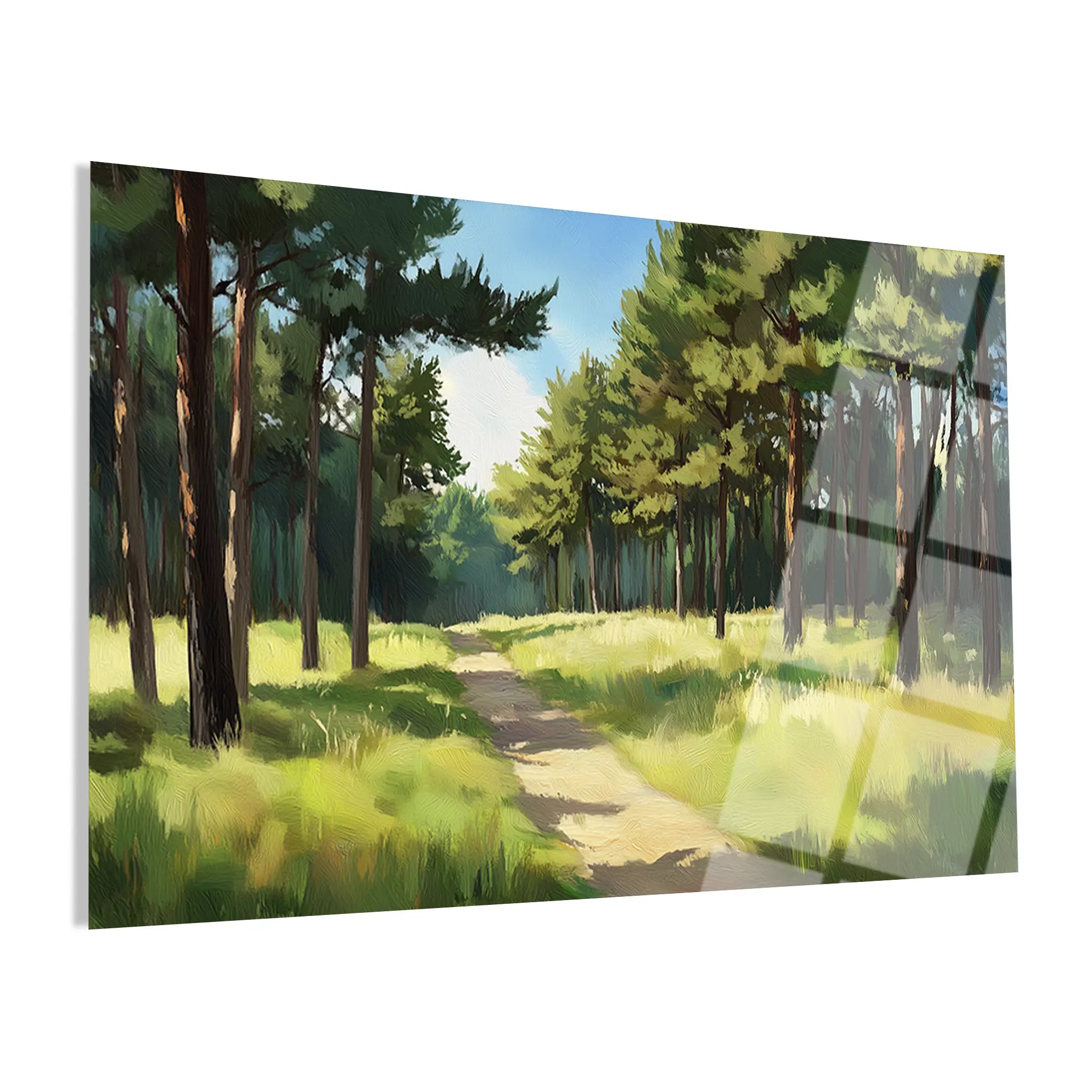 Landscape Glass Wall Art GAD213-L 90 x 60 cm