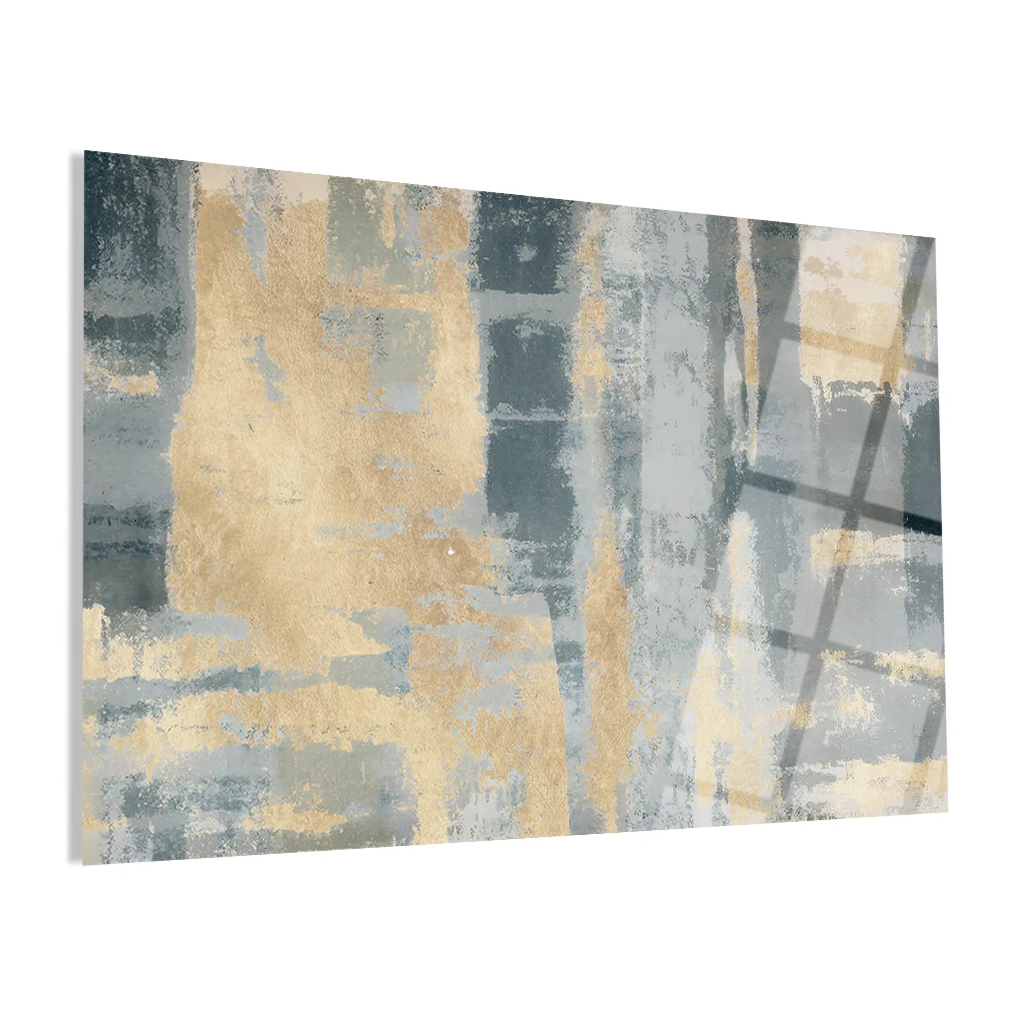 Abstract Glass Wall Art GAD215-A 90 x 60 cm