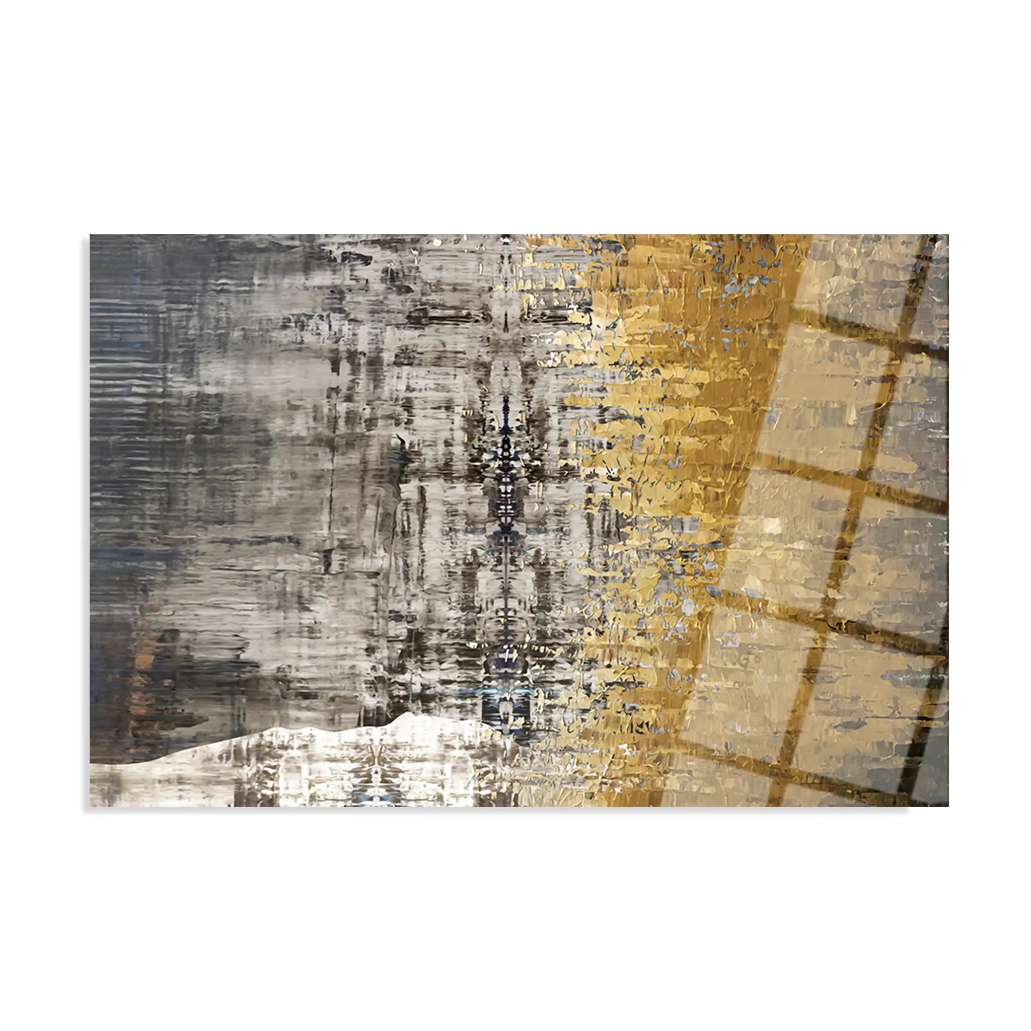 Abstract Glass Wall Art GAD216-A 90 x 60 cm