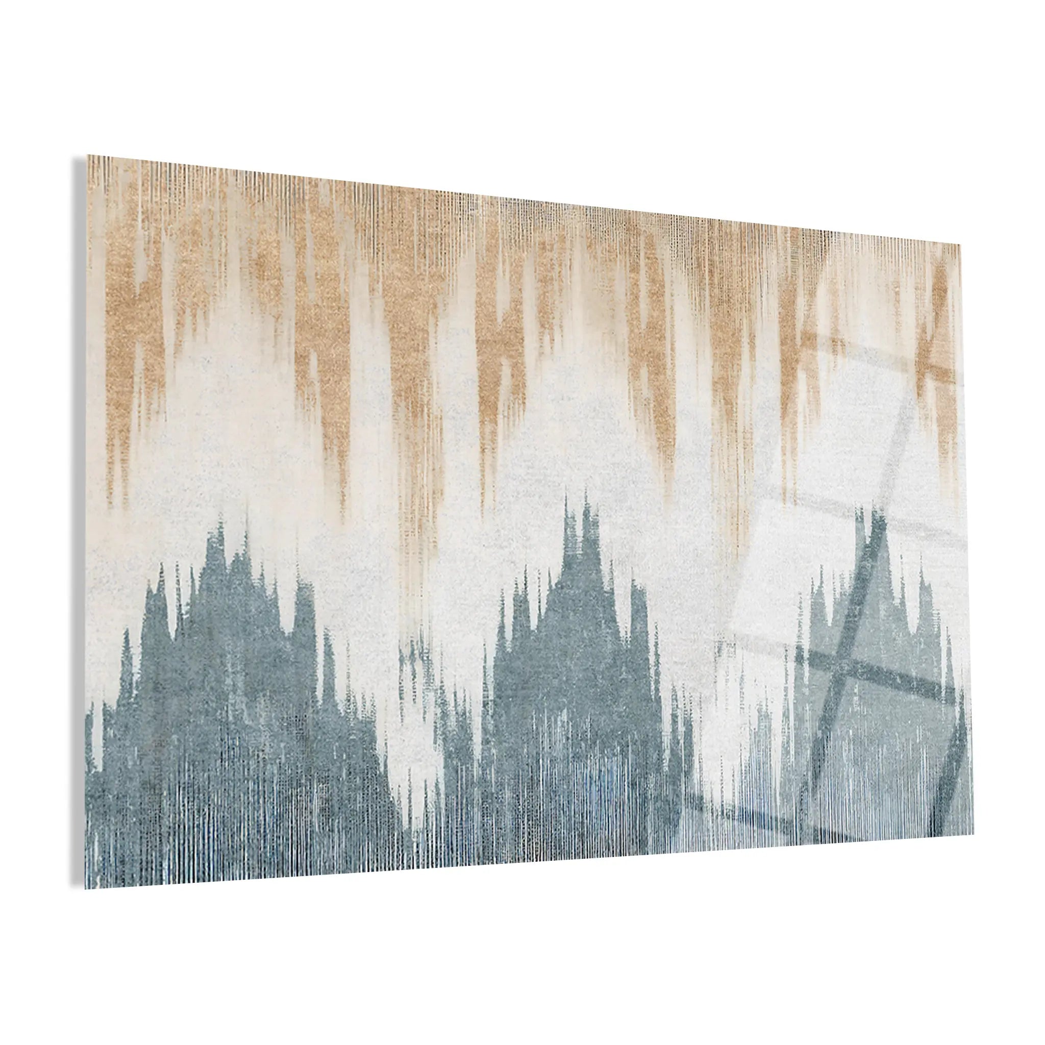 Abstract Glass Wall Art GAD220-A 90 x 60 cm