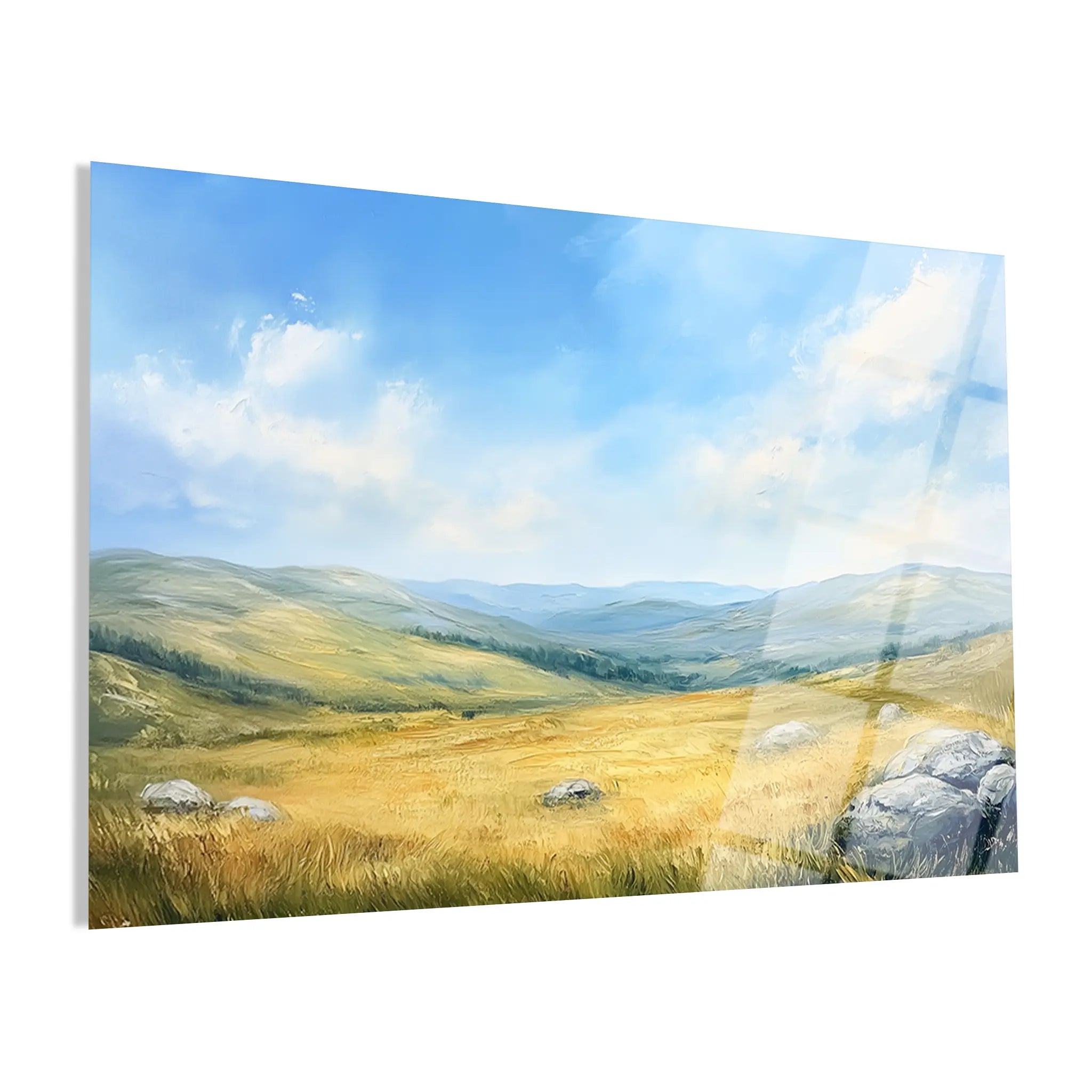 Landscape Glass Wall Art GAD222-L 90 x 60 cm