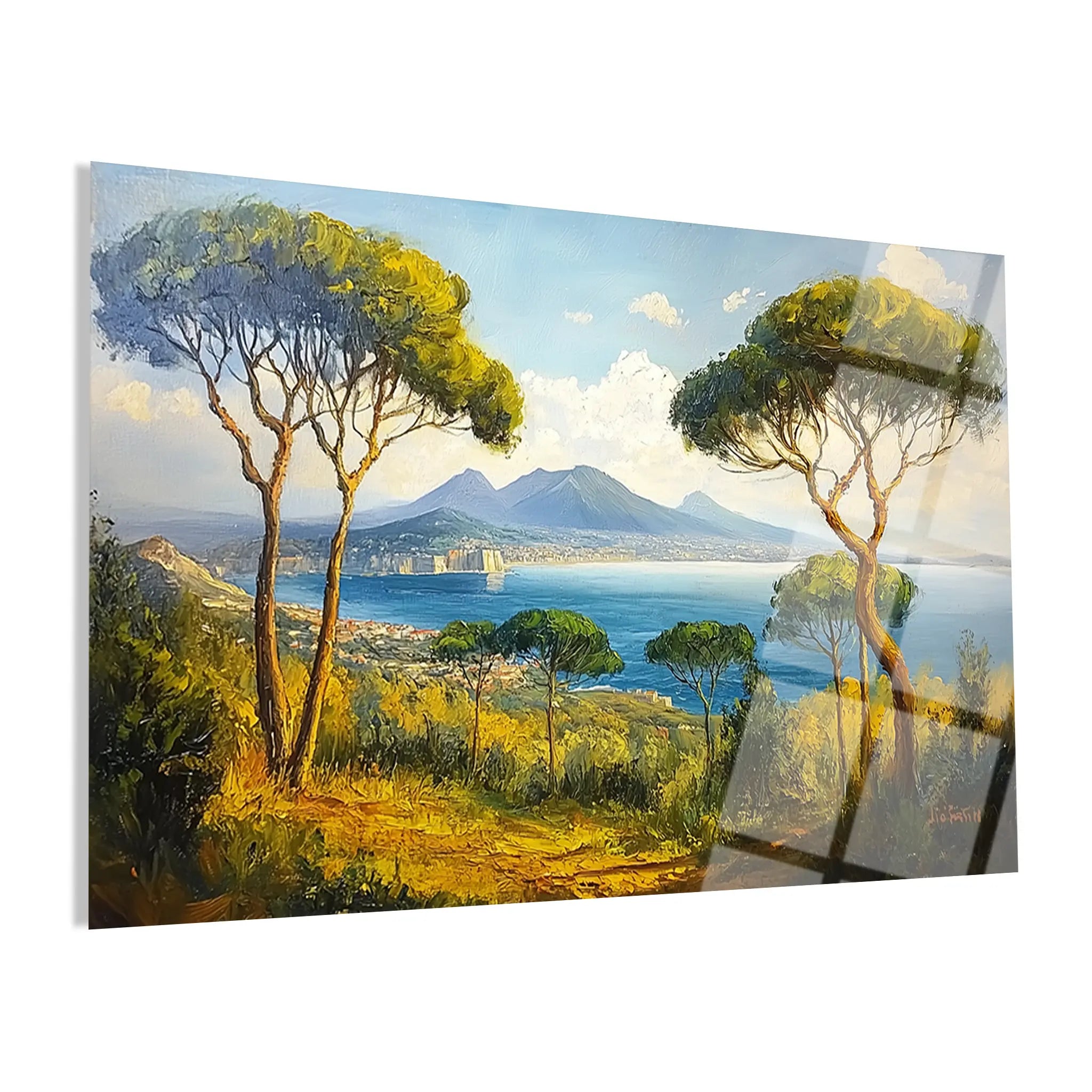 Landscape Glass Wall Art GAD223-L 90 x 60 cm