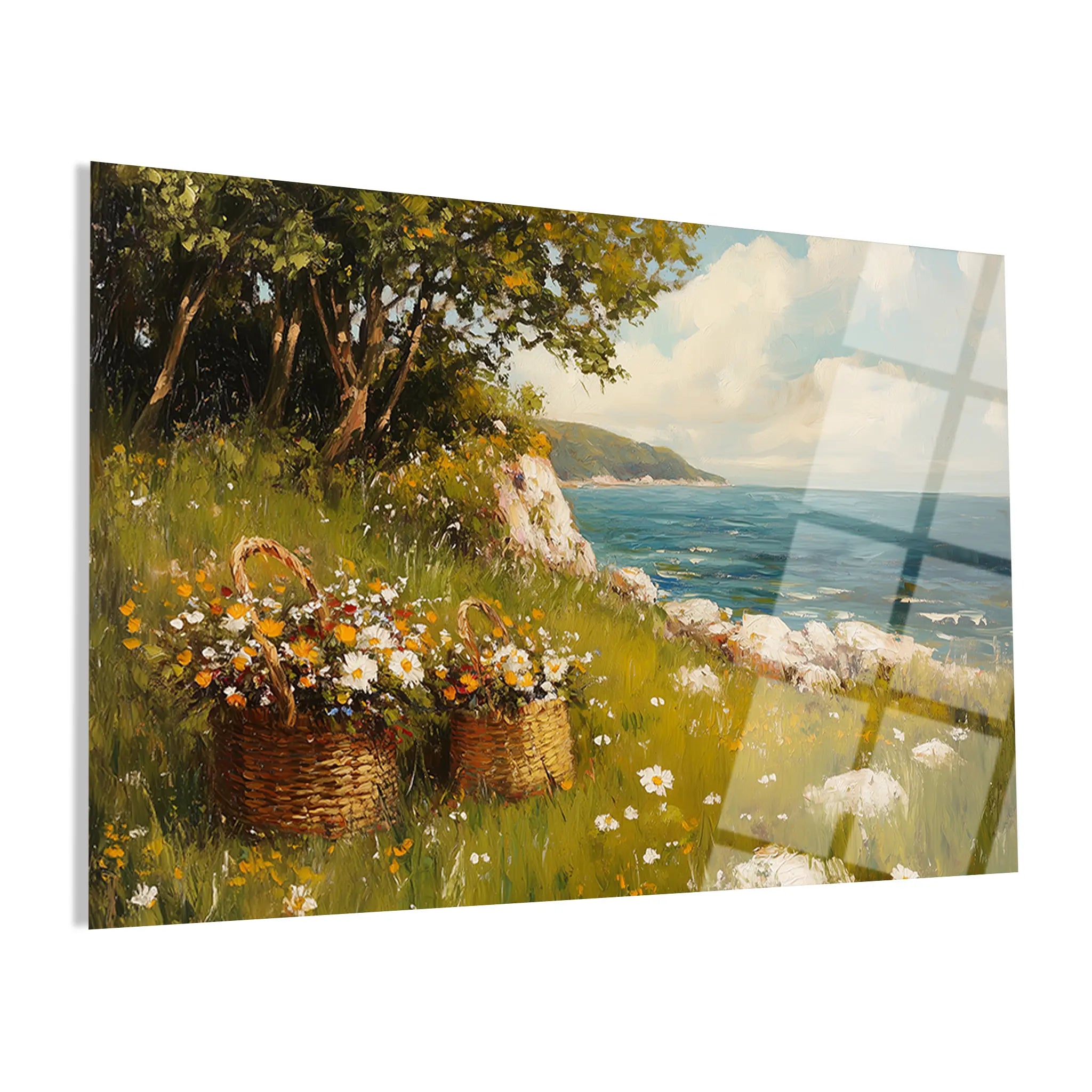 Landscape Glass Wall Art GAD226-L 90 x 60 cm