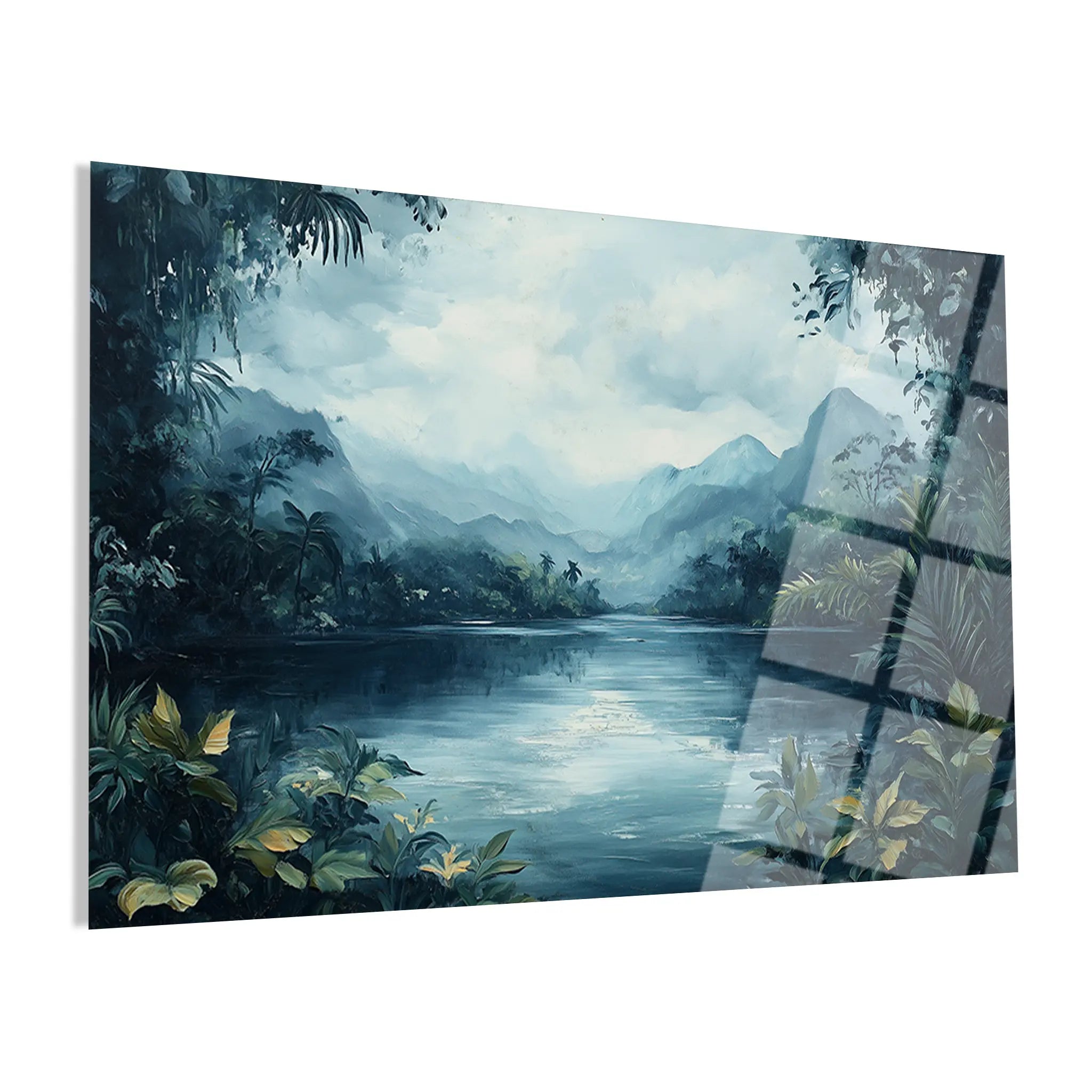 Landscape Glass Wall Art GAD228-L 90 x 60 cm