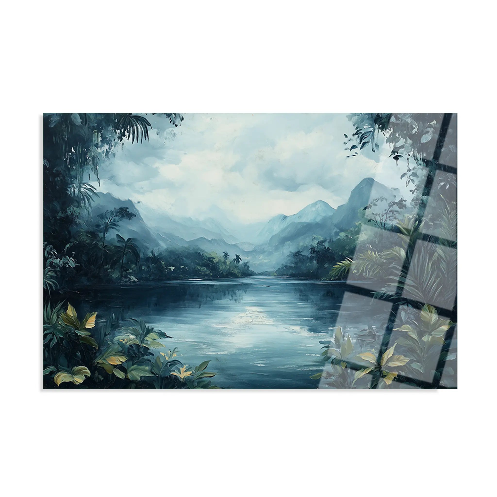 Landscape Glass Wall Art GAD228-L 90 x 60 cm