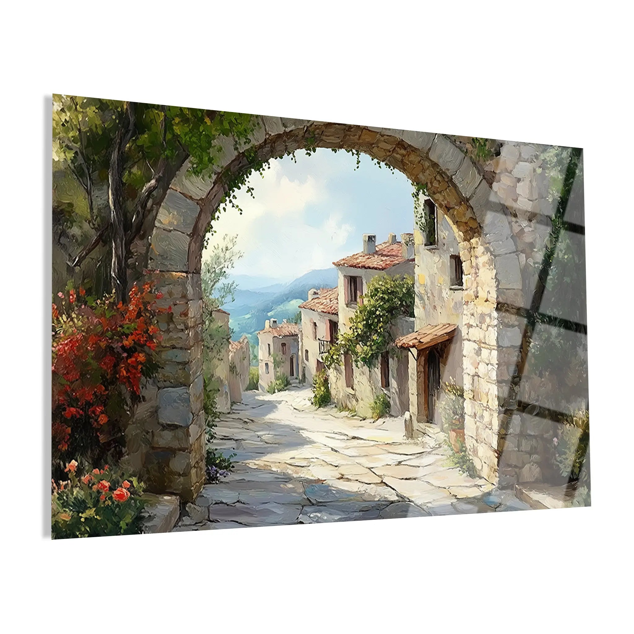 Landscape Glass Wall Art GAD231-L 90 x 60 cm