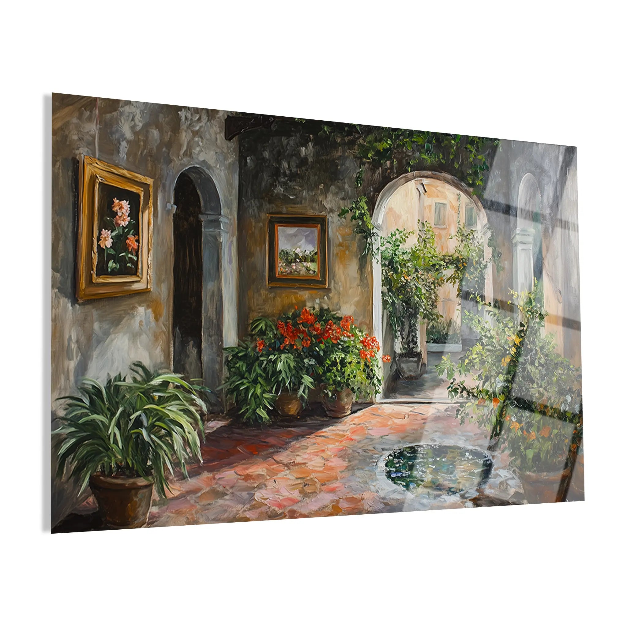 Landscape Glass Wall Art GAD232-L 90 x 60 cm