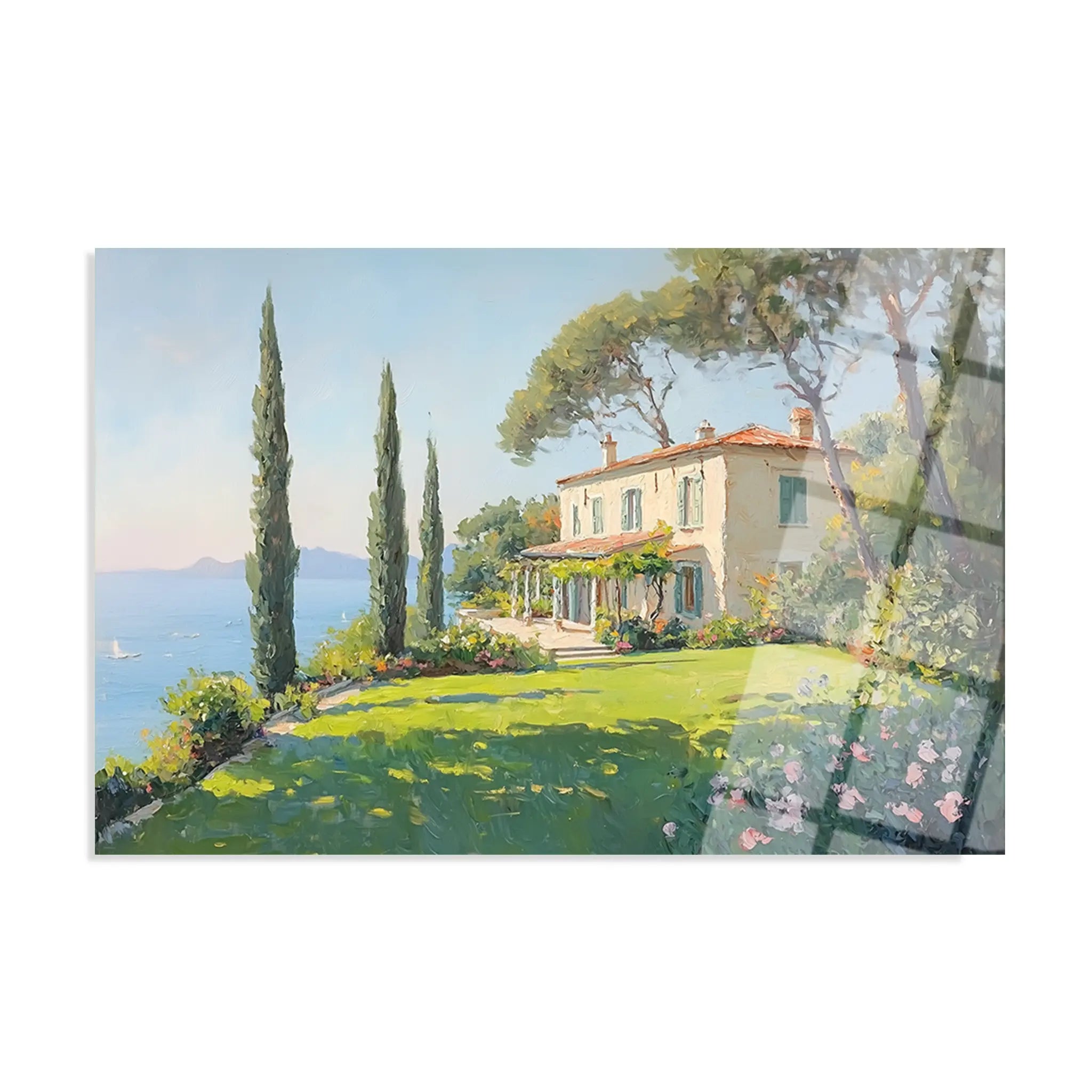 Landscape Glass Wall Art GAD244-L 90 x 60 cm