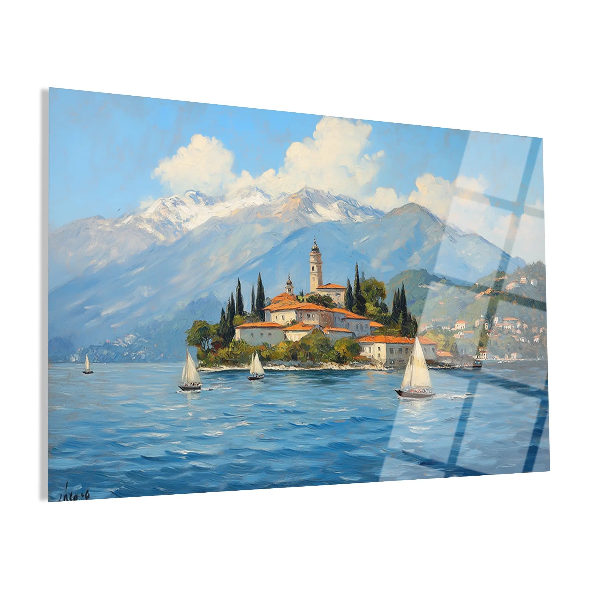 Landscape Glass Wall Art GAD260-L 90 x 60 cm