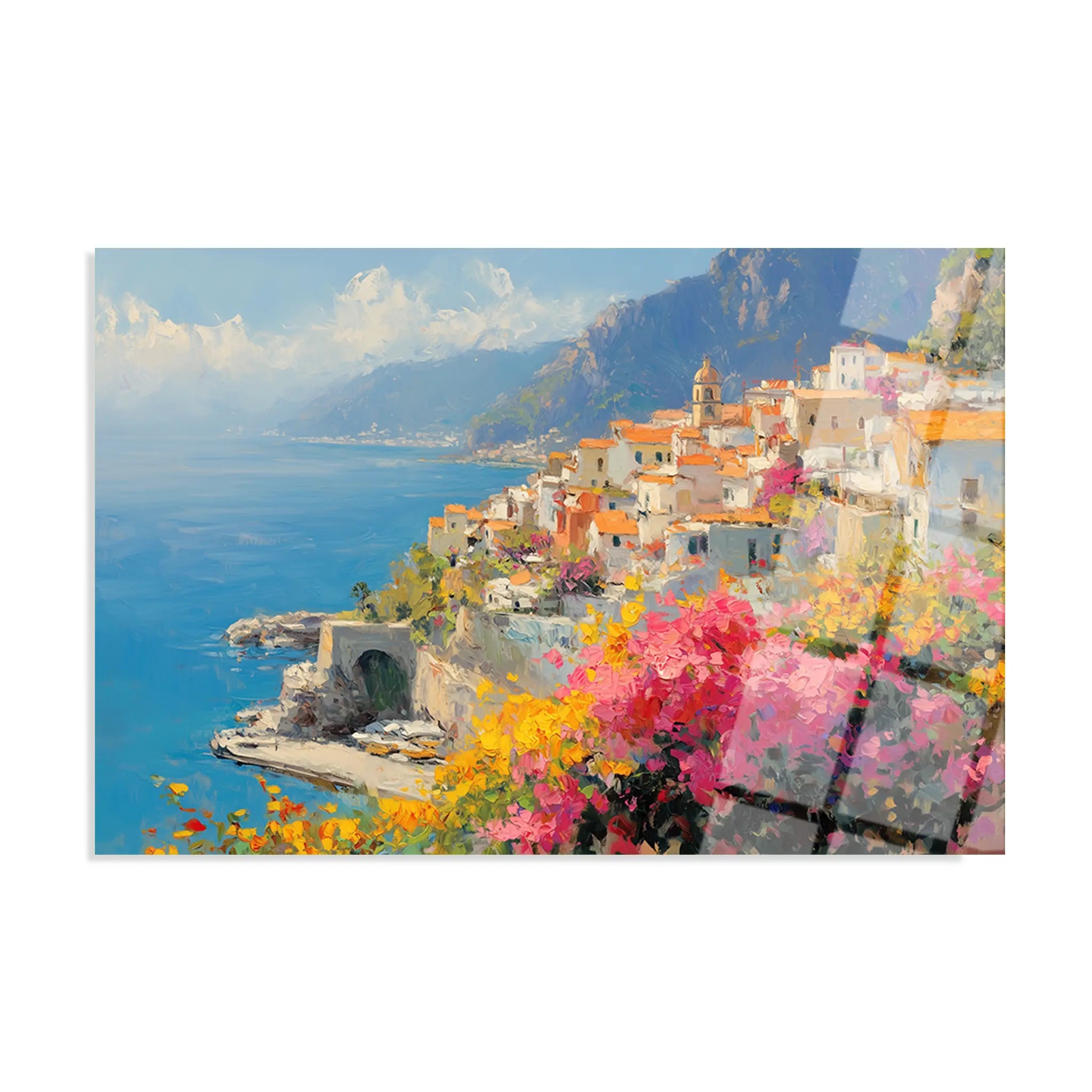 Landscape Glass Wall Art GAD268-L 90 x 60 cm