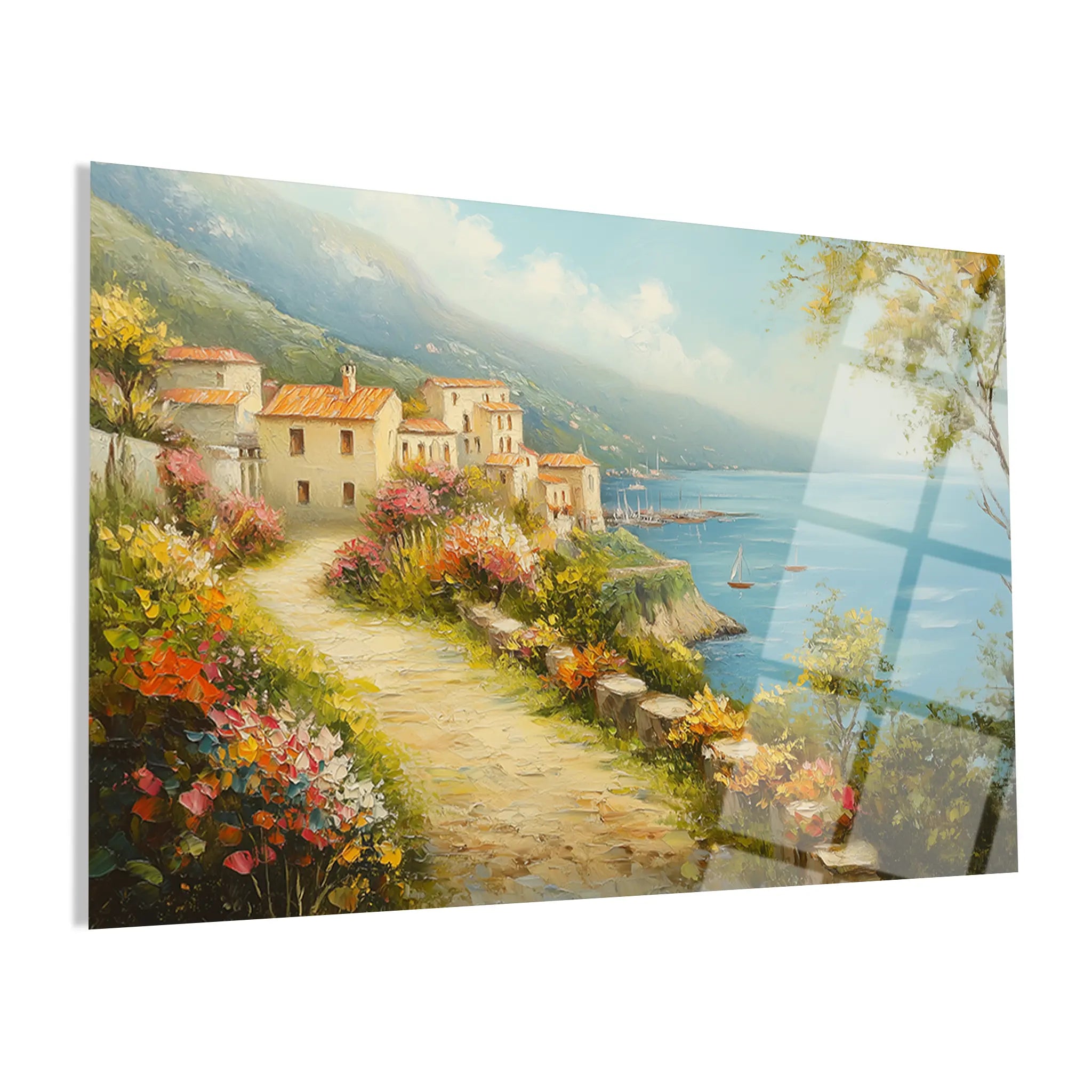 Landscape Glass Wall Art GAD274-L 90 x 60 cm