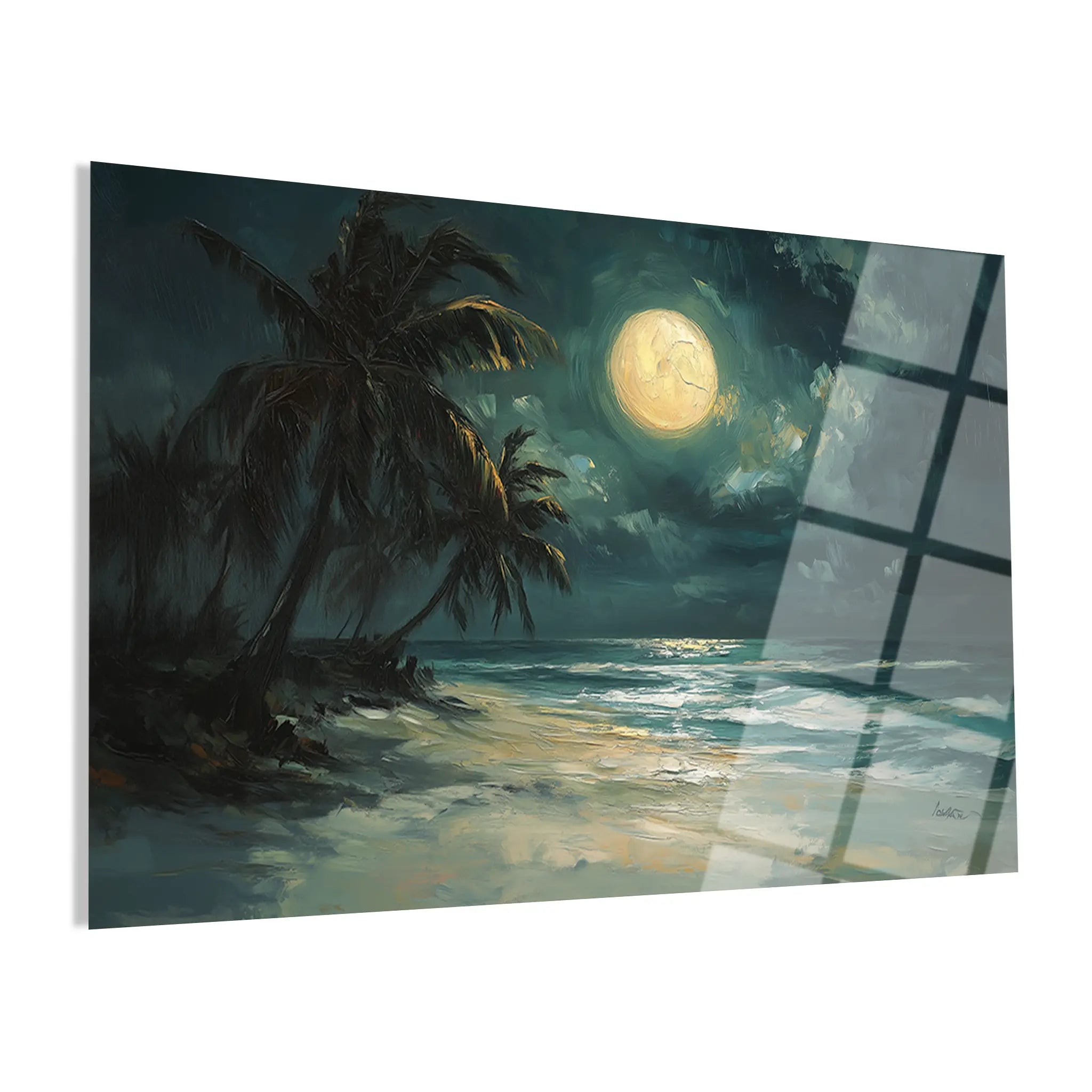 Landscape Glass Wall Art GAD275-L 90 x 60 cm