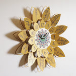 3D Surah Al-Duhaa Metal Wall Clock 62 x 62 cm / Gold