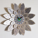 3D Surah Al-Duhaa Metal Wall Clock 62 x 62 cm / Gold