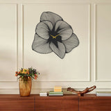 Azalea Metal Wall Clock 67 x 67 cm / Gold