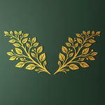 Refined Botanical Leaves Metal Wall Art Set 75 × 70 cm / Black