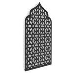 Mihrab Patterned Islamic Metal Art 72 x 45 cm / Gold