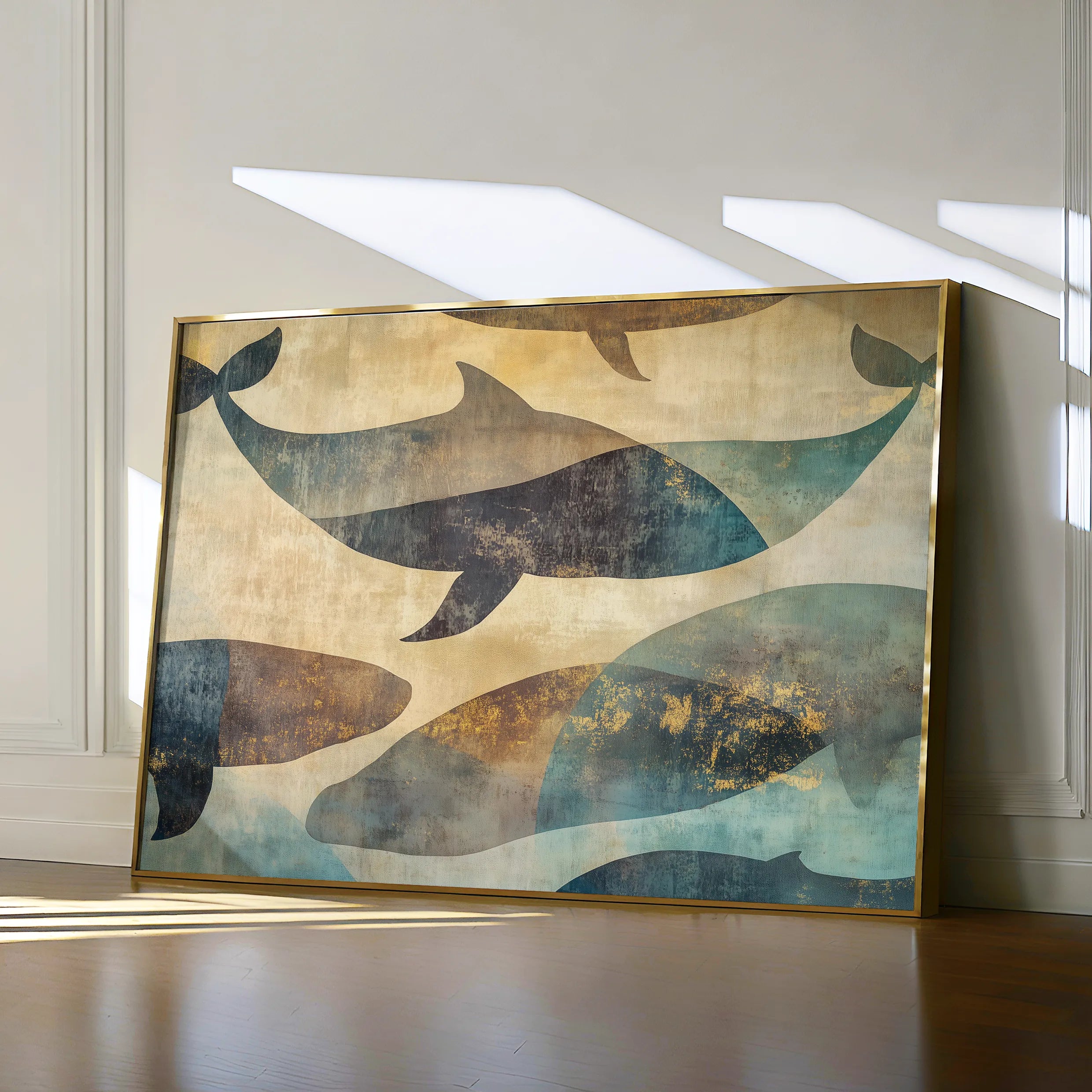 Animals Canvas Wall Art WAD001-AN 90 x 60 cm / Stretched on hidden frame