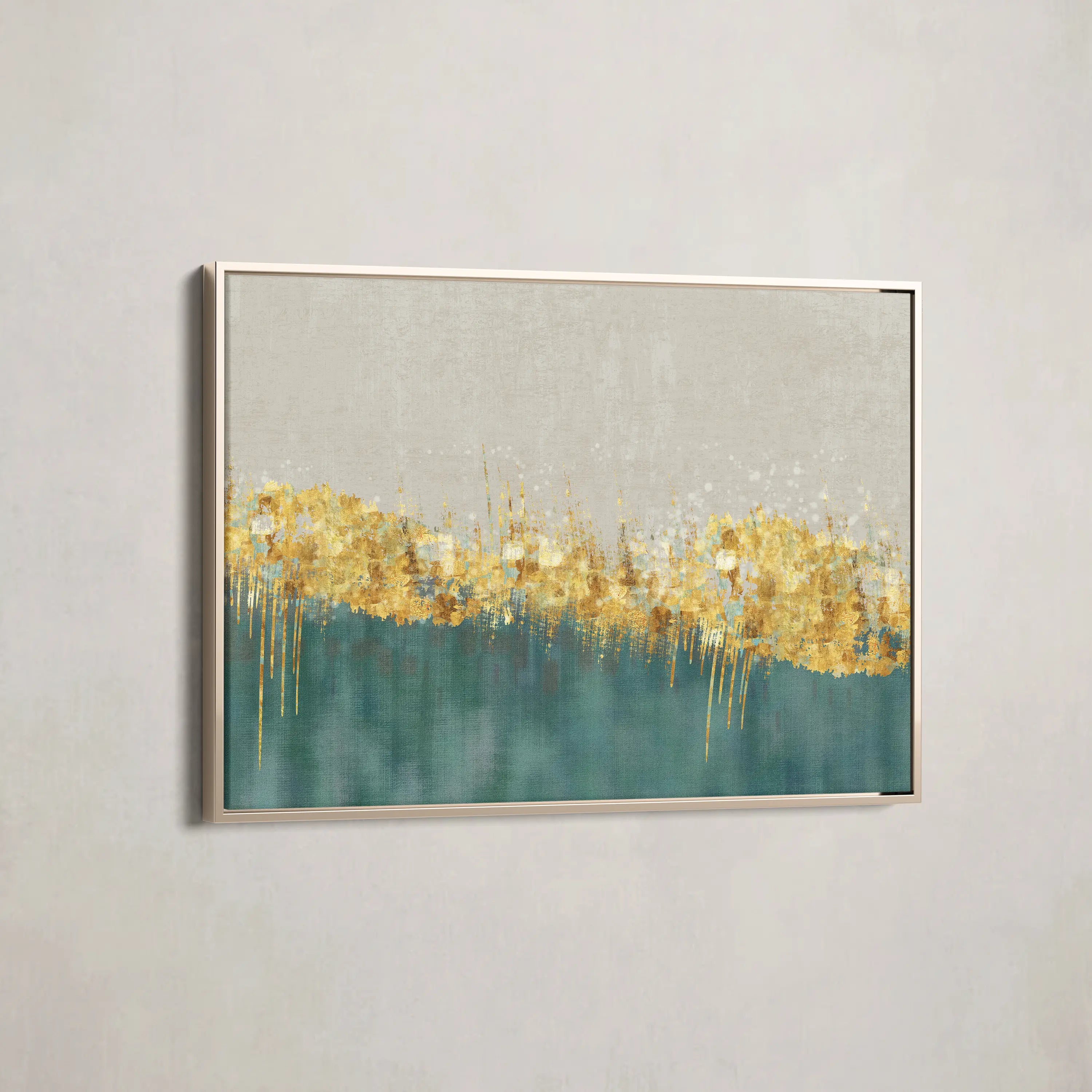 Abstract Canvas Wall Art WAD001-A 90 x 60 cm / Stretched on hidden frame