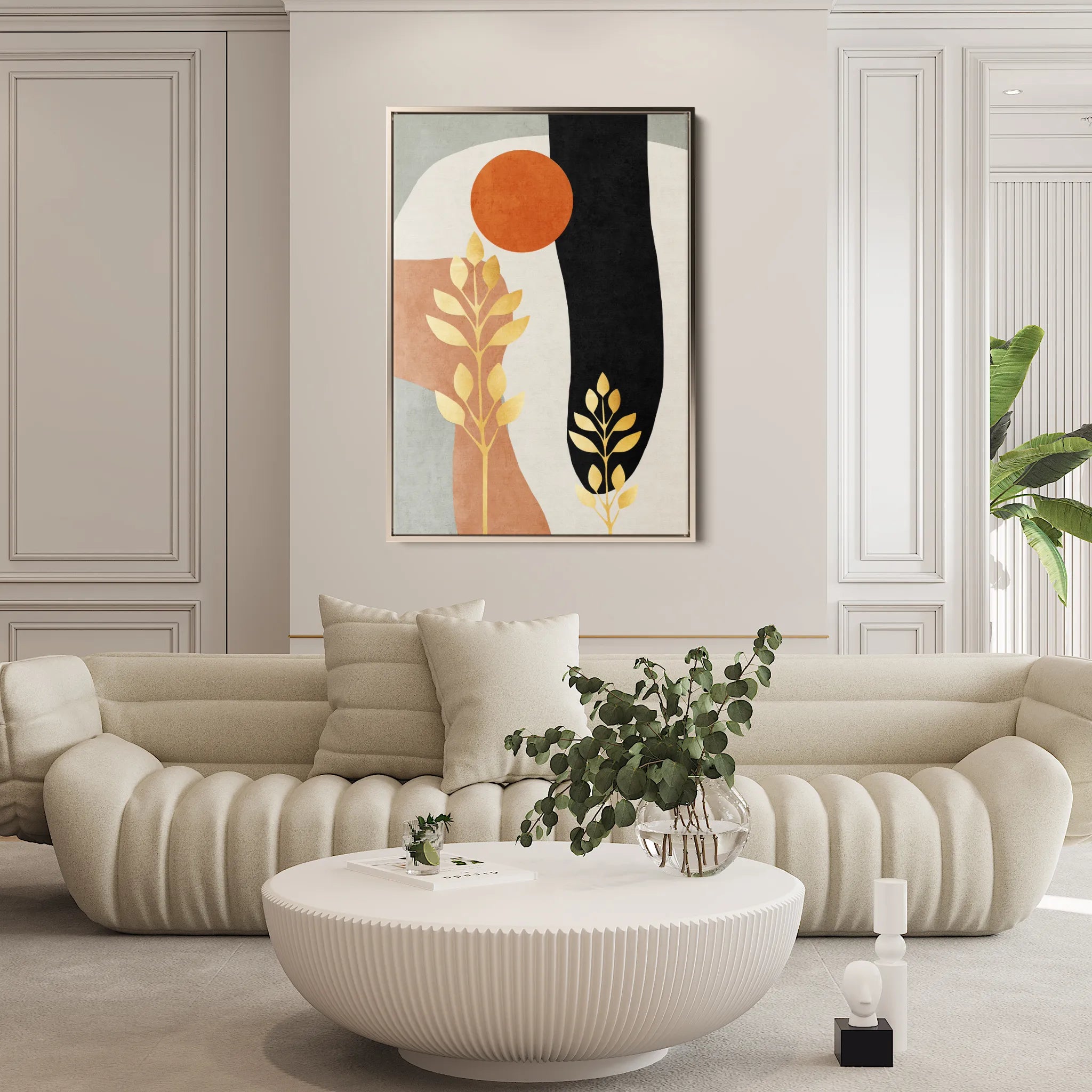 Boho Canvas Wall Art WAD001-BH 90 x 60 cm / Stretched on hidden frame