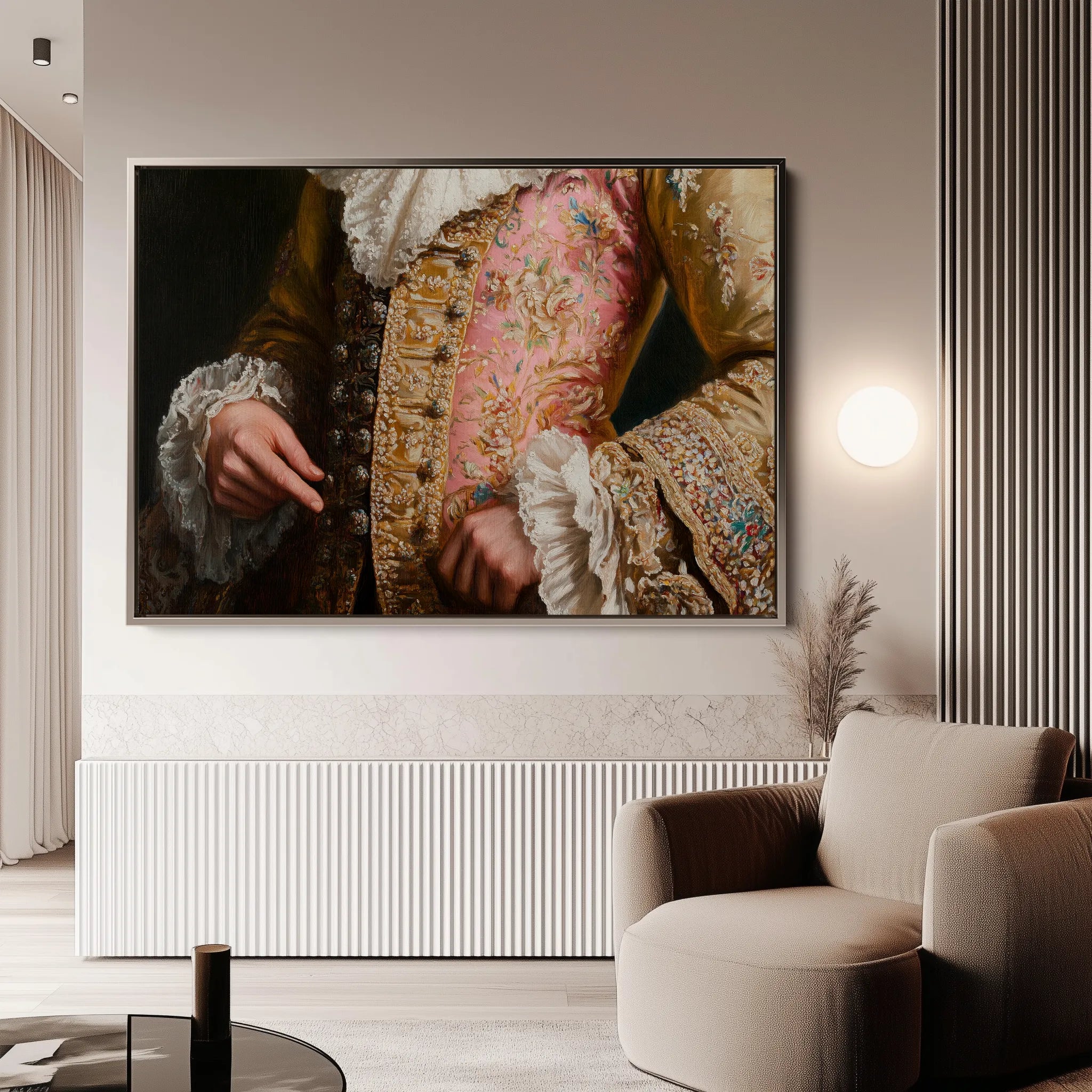 Classic Canvas Wall Art WAD001-CL 90 x 60 cm / Stretched on hidden frame