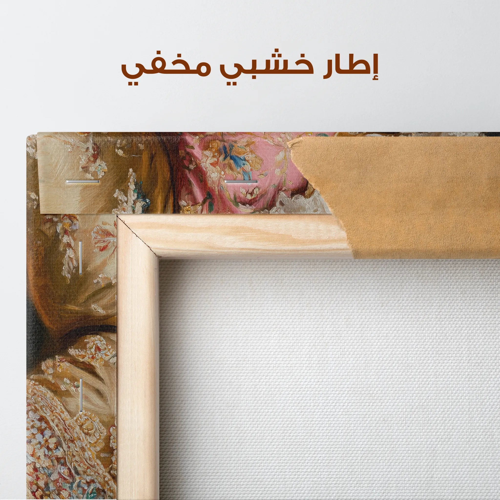 Classic Canvas Wall Art WAD001-CL 90 x 60 cm / Stretched on hidden frame