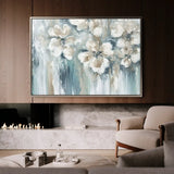 Floral Canvas Wall Art WAD001-F 90 x 60 cm / Stretched on hidden frame