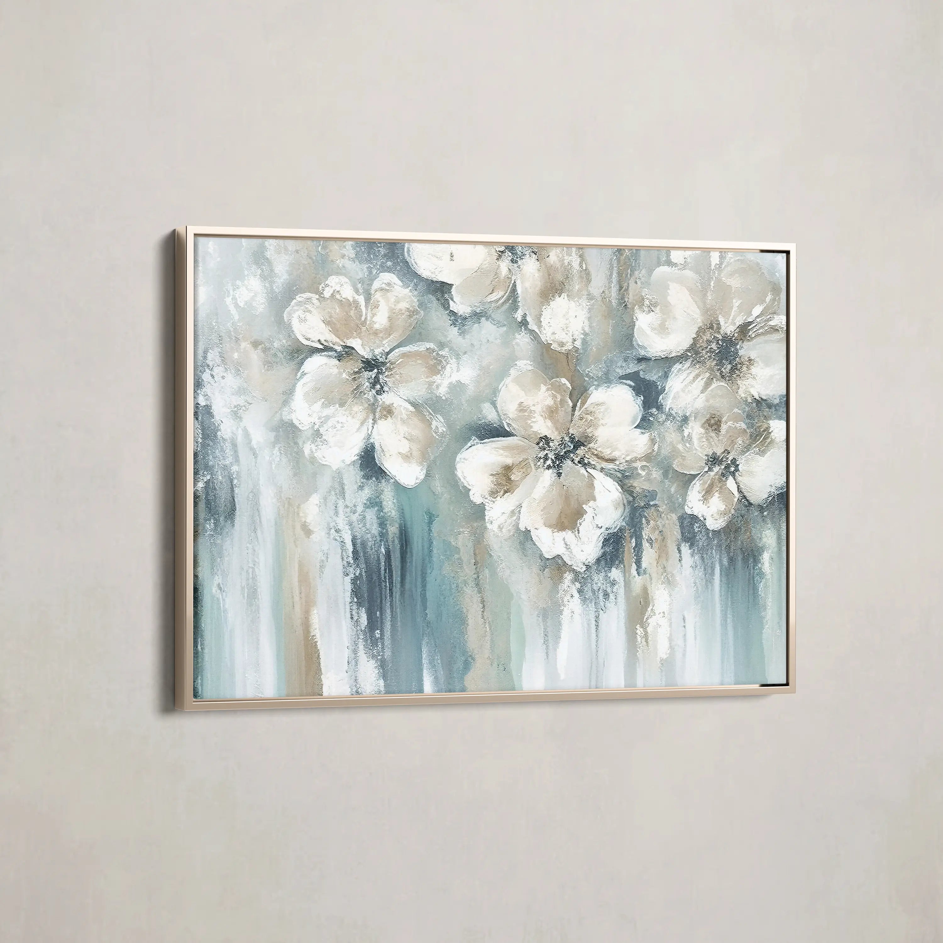 Floral Canvas Wall Art WAD001-F 90 x 60 cm / Stretched on hidden frame