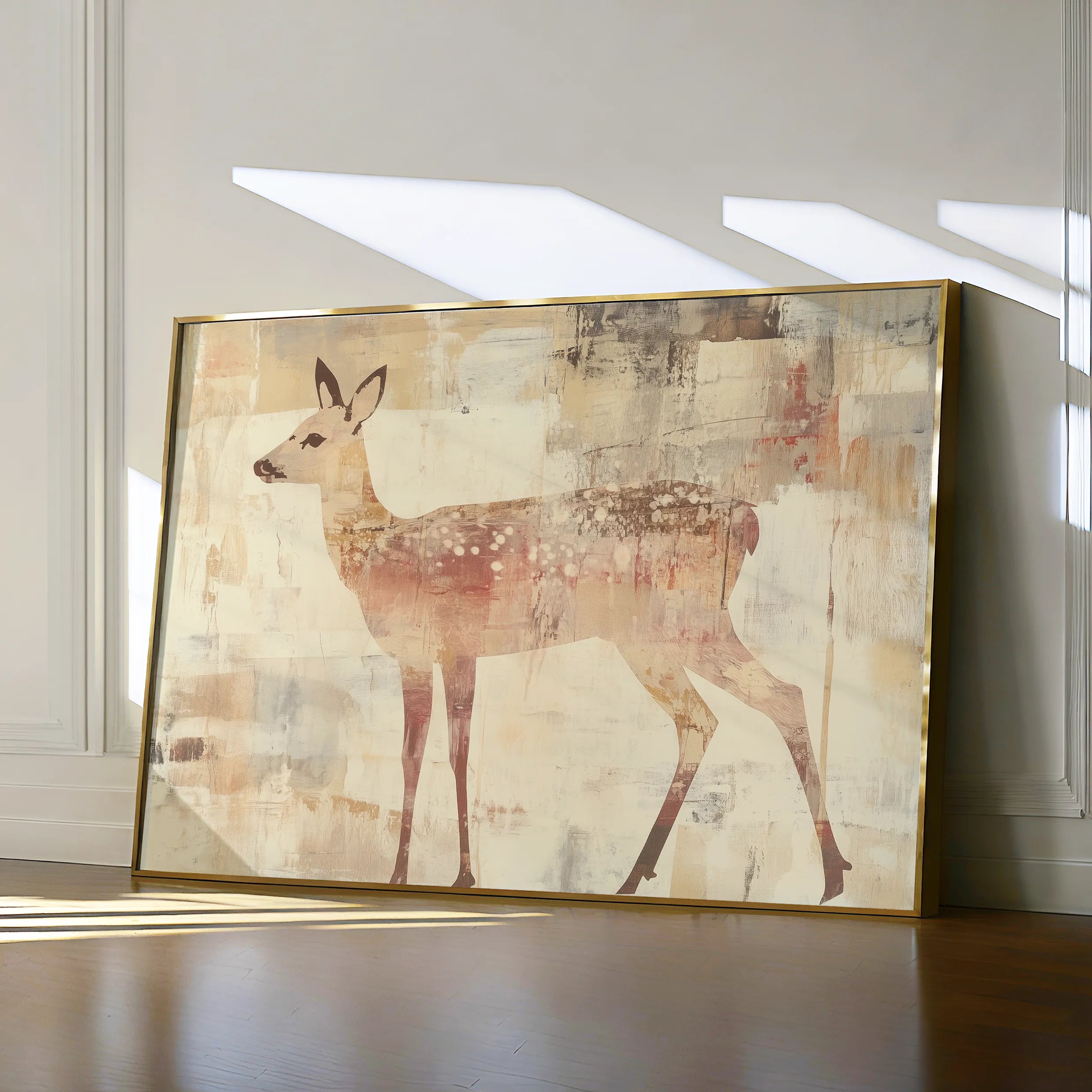 Animals Canvas Wall Art WAD002-AN 90 x 60 cm / Stretched on hidden frame