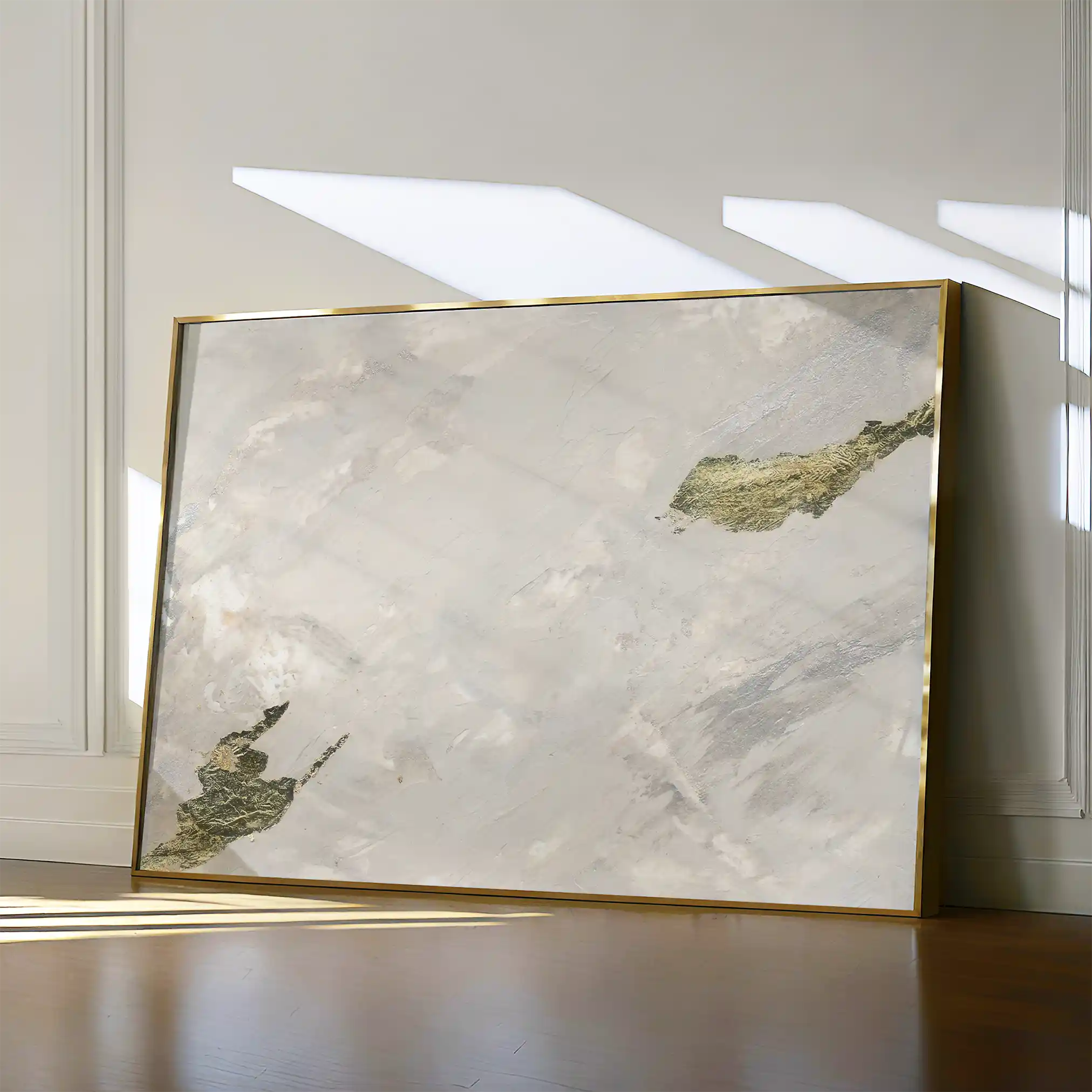 Abstract Canvas Wall Art WAD002-A 90 x 60 cm / Stretched on hidden frame