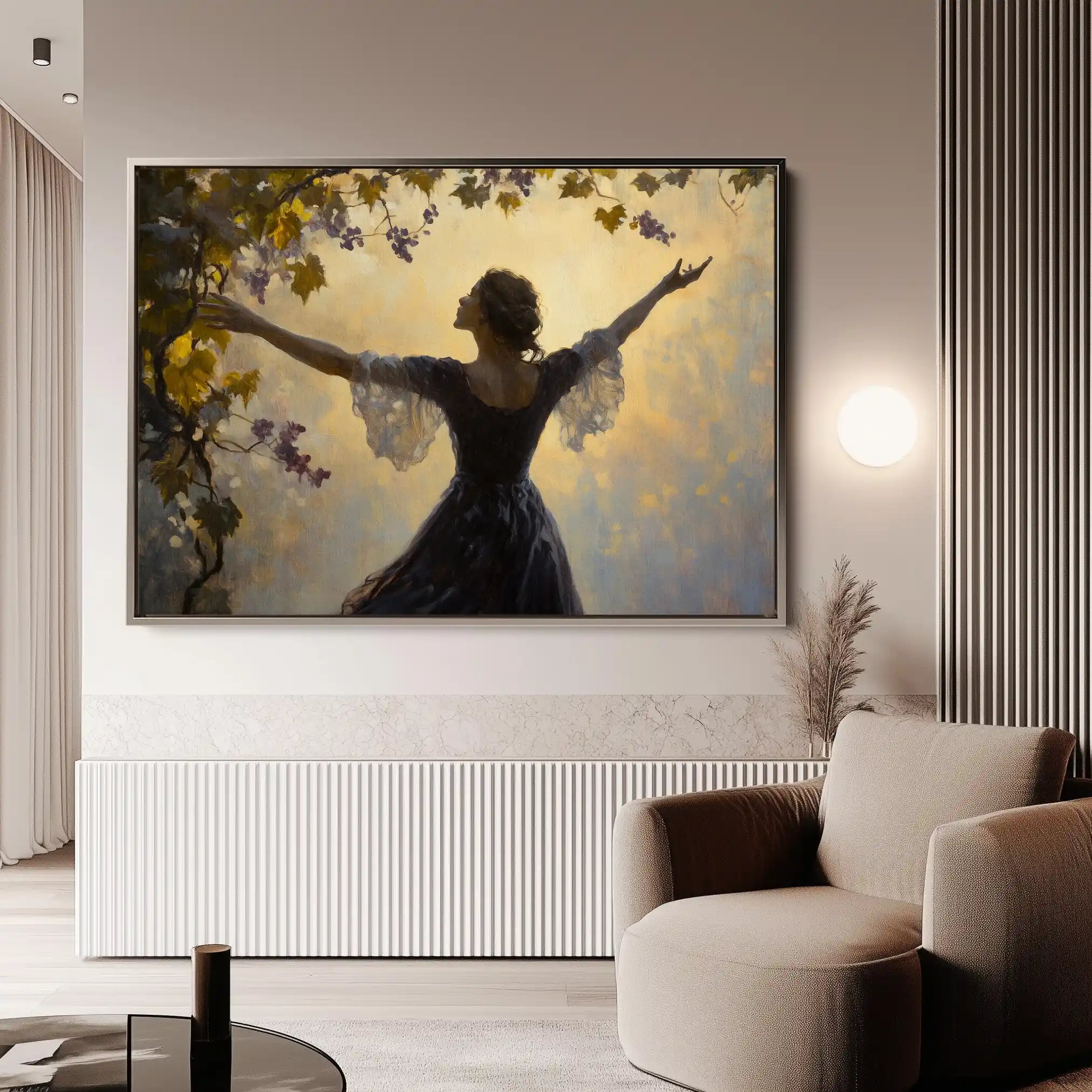 Classic 002 Canvas Art 90 x 60 cm / Stretched on hidden frame