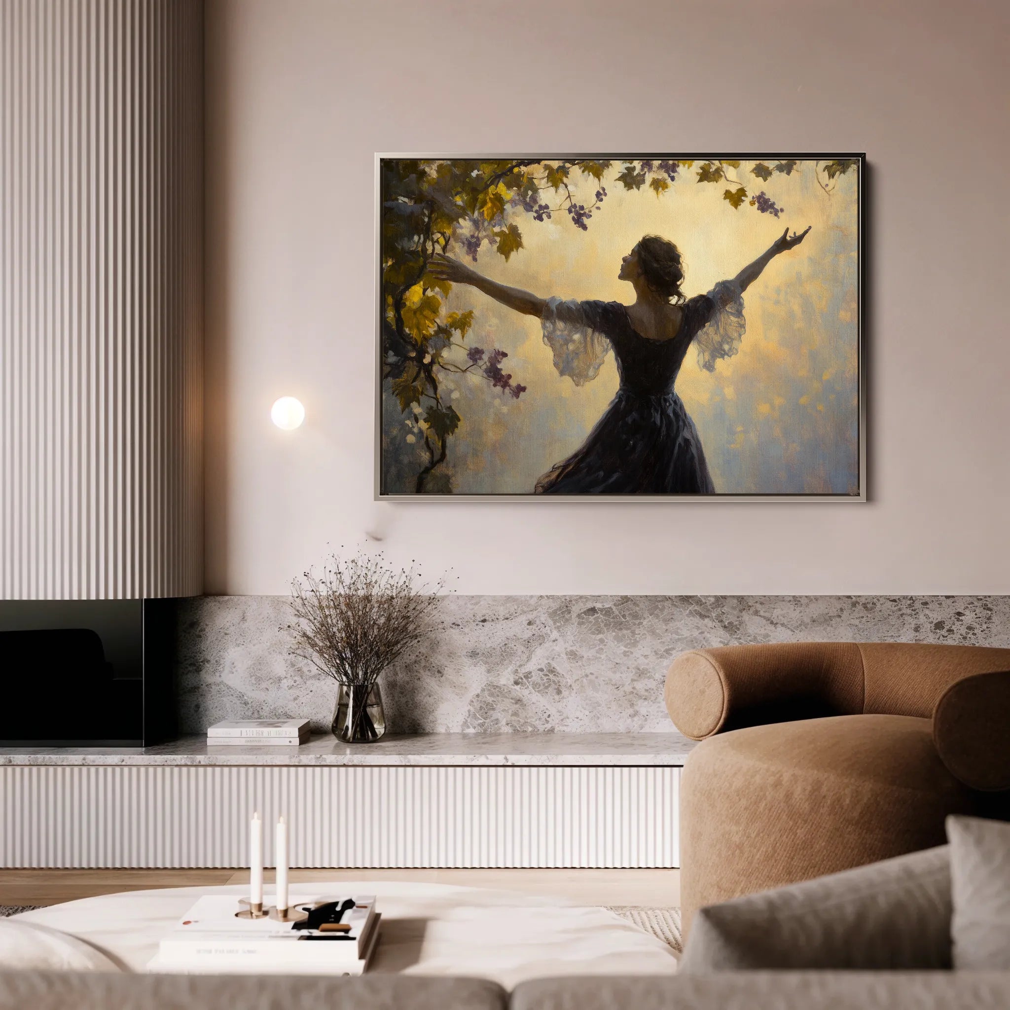 Classic Canvas Wall Art WAD002-CL 90 x 60 cm / Stretched on hidden frame
