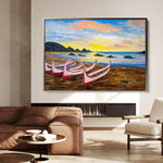 Landscape 002 Canvas Art 90 x 60 cm / Stretched on hidden frame