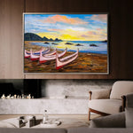 Landscape 002 Canvas Art 90 x 60 cm / Stretched on hidden frame