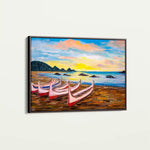 Landscape 002 Canvas Art 90 x 60 cm / Stretched on hidden frame
