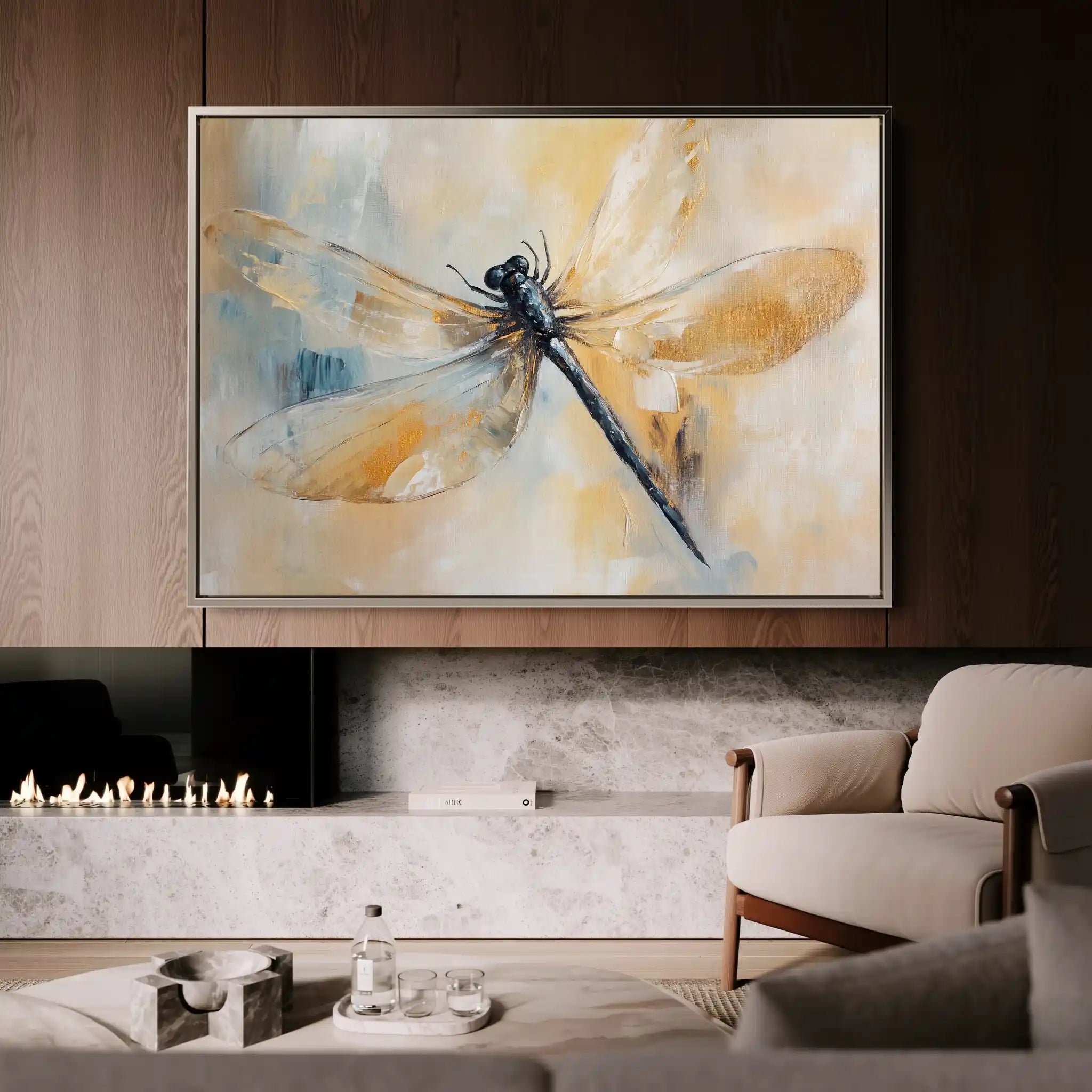 Animals 003 Canvas Art 90 x 60 cm / Stretched on hidden frame