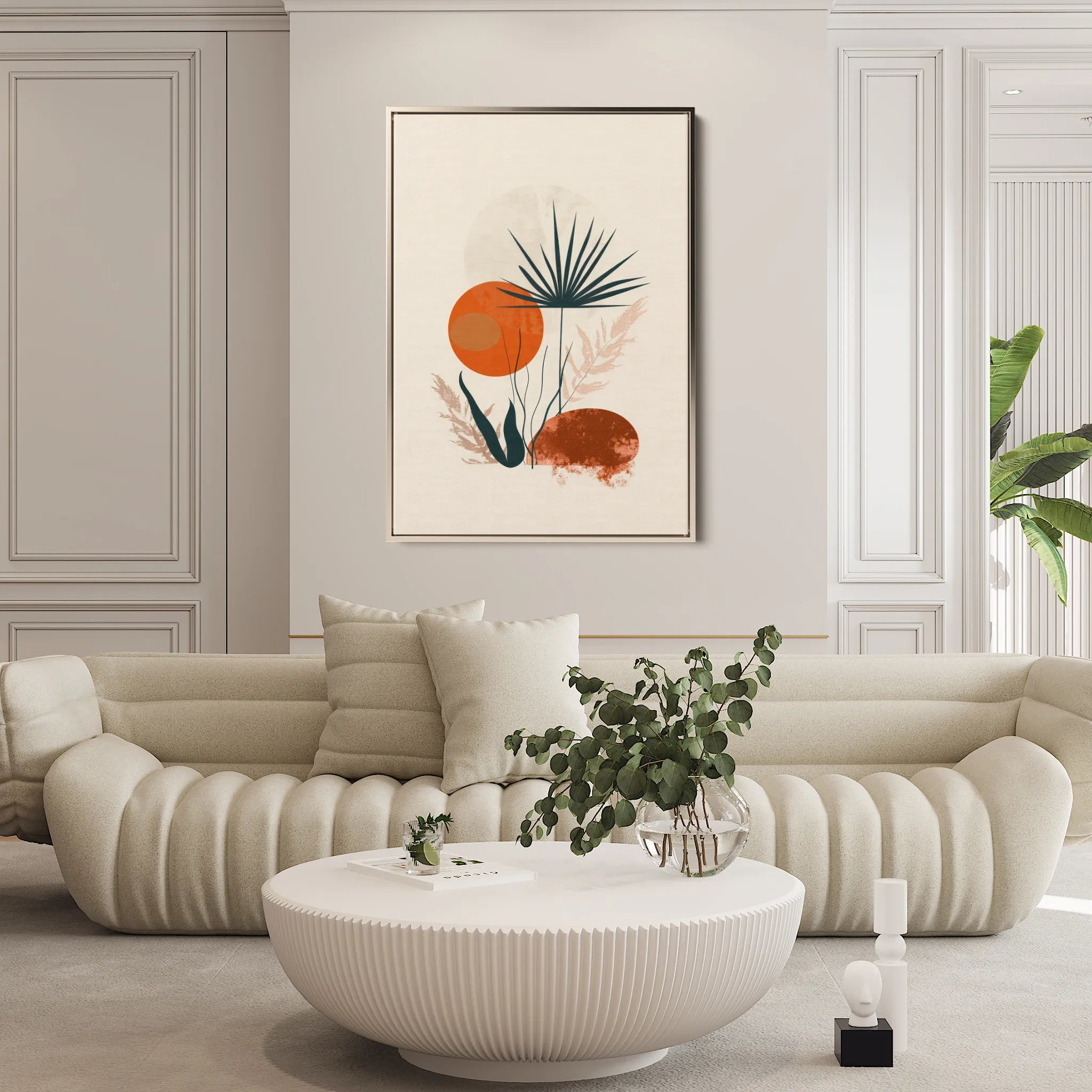 Boho Canvas Wall Art WAD003-BH 90 x 60 cm / Stretched on hidden frame