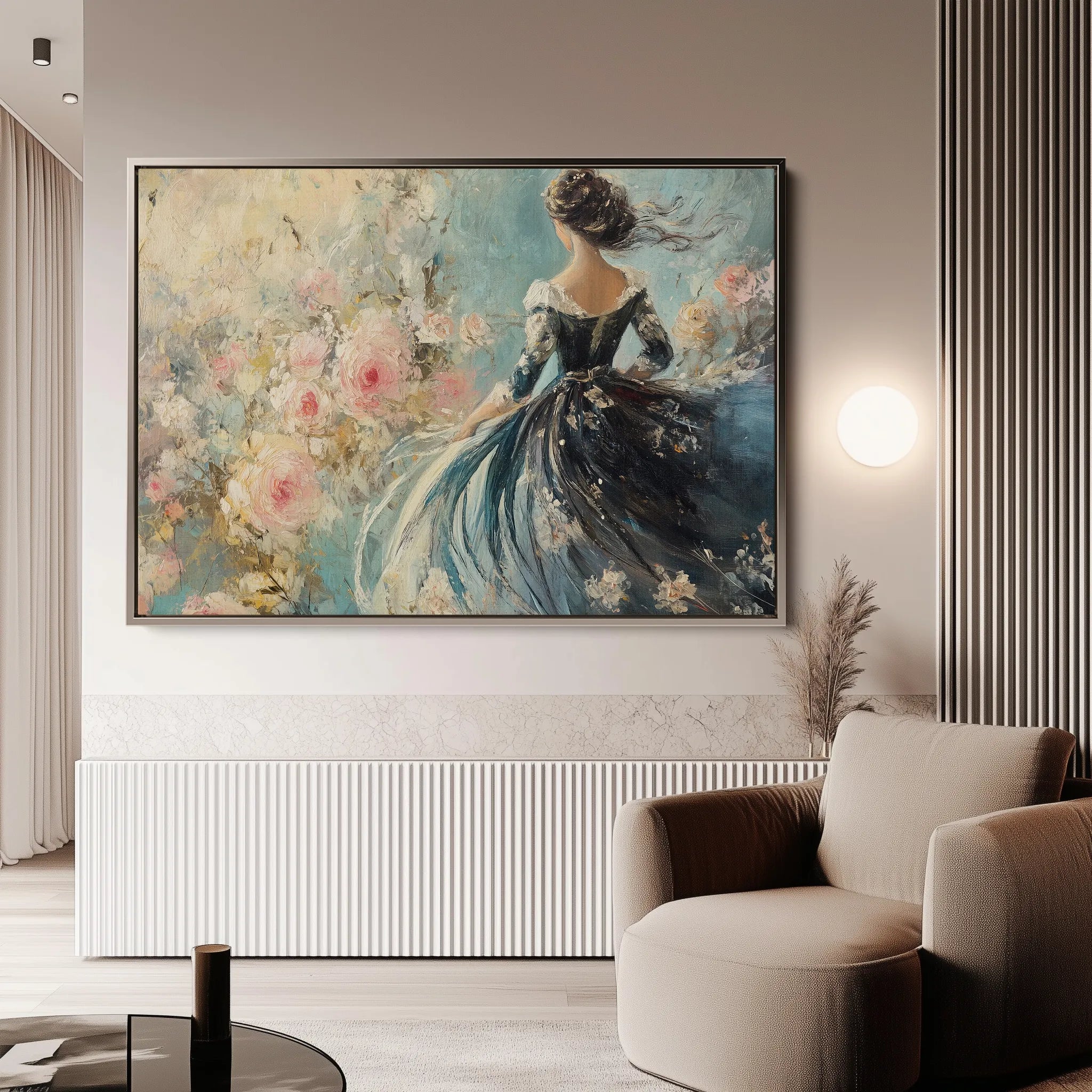 Classic Canvas Wall Art WAD003-CL 90 x 60 cm / Stretched on hidden frame