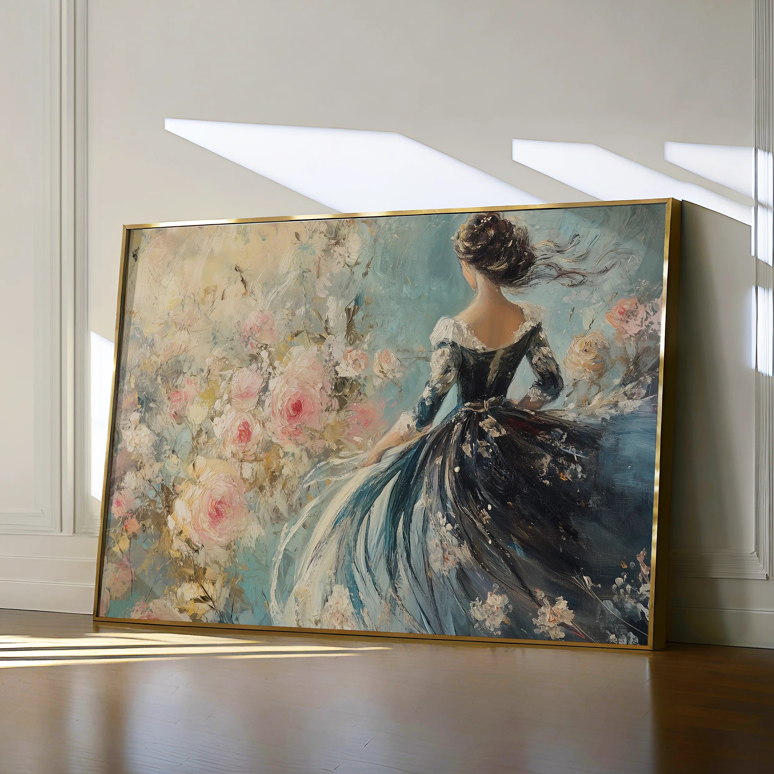 Classic Canvas Wall Art WAD003-CL 90 x 60 cm / Stretched on hidden frame