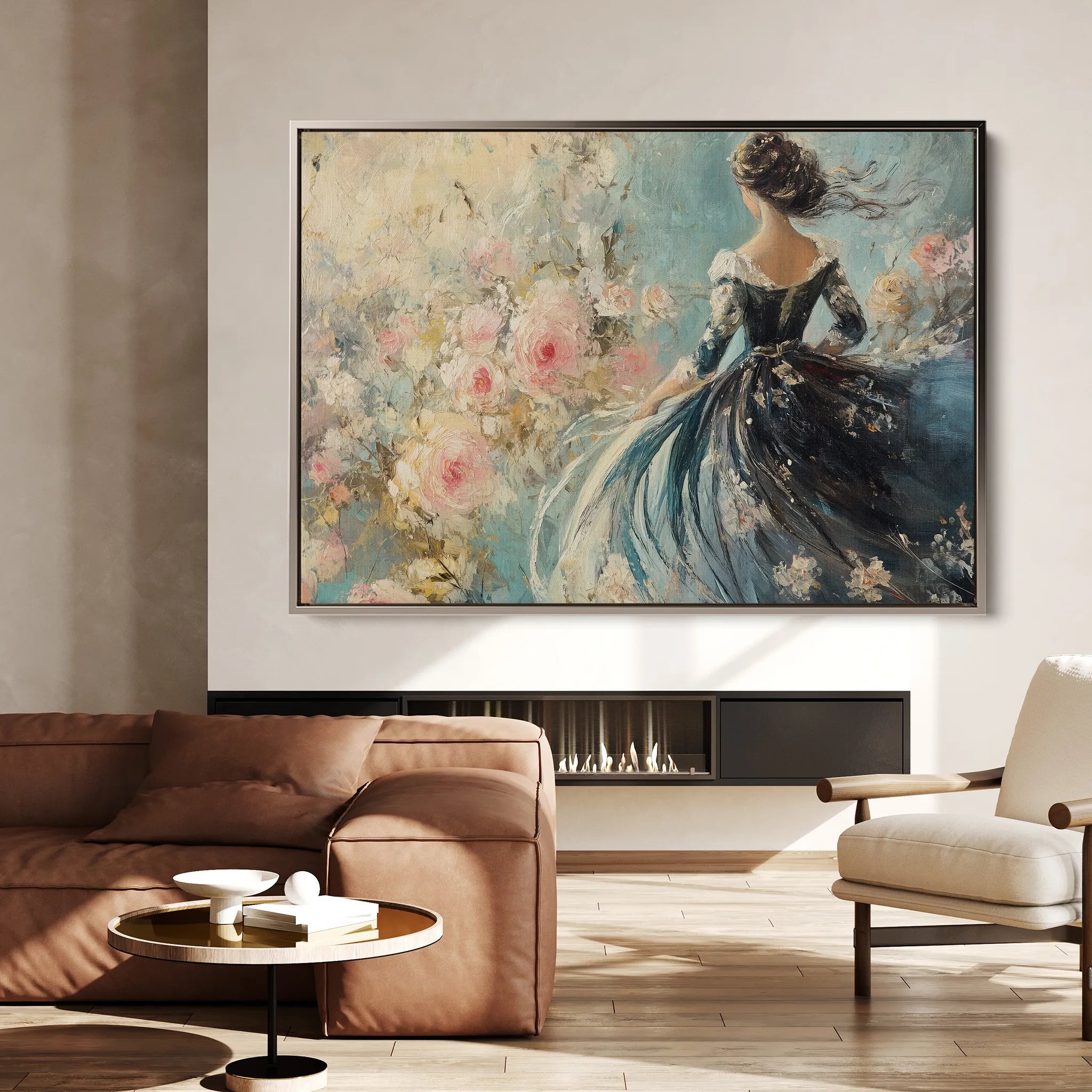 Classic Canvas Wall Art WAD003-CL 90 x 60 cm / Stretched on hidden frame
