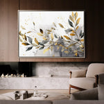 Floral Canvas Wall Art WAD003-F 90 x 60 cm / Stretched on hidden frame