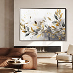 Floral Canvas Wall Art WAD003-F 90 x 60 cm / Stretched on hidden frame