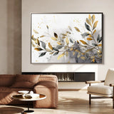 Floral Canvas Wall Art WAD003-F 90 x 60 cm / Stretched on hidden frame