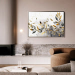 Floral Canvas Wall Art WAD003-F 90 x 60 cm / Stretched on hidden frame