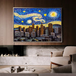 Landscape 003 Canvas Art 90 x 60 cm / Stretched on hidden frame