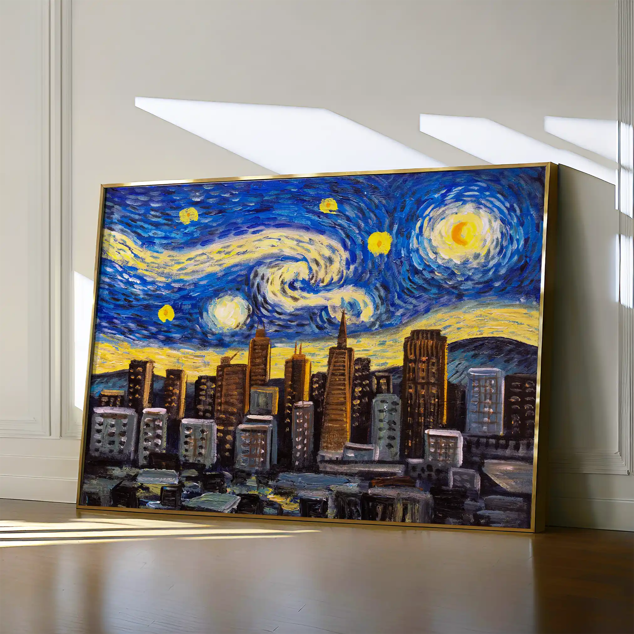 Landscape 003 Canvas Art 90 x 60 cm / Stretched on hidden frame