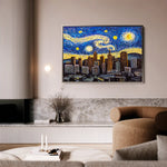 Landscape 003 Canvas Art 90 x 60 cm / Stretched on hidden frame