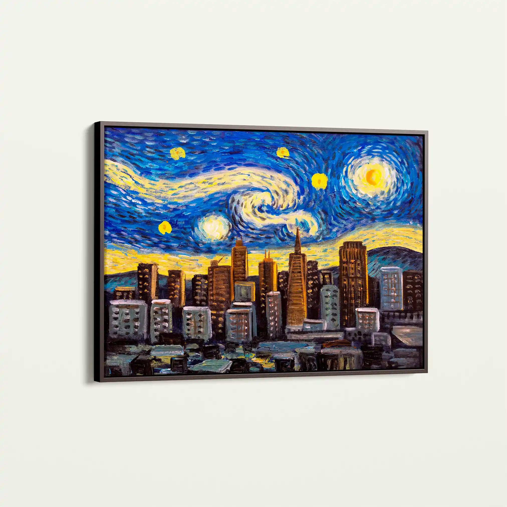 Landscape 003 Canvas Art 90 x 60 cm / Stretched on hidden frame